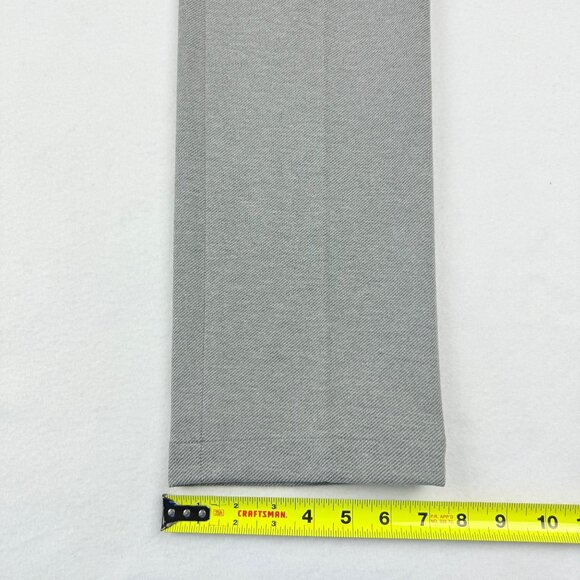 J. Ferrar Men's Regular Fit Stretch Pleated Gray Twill Cargo Pants 30x32 NWT $80 - Picture 10 of 12